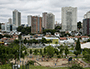 Park in Guarulhos where people come to exercise. Guarulhos, Brazil.